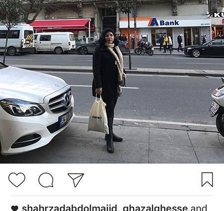 عکس دختر ایرانی در استانبول