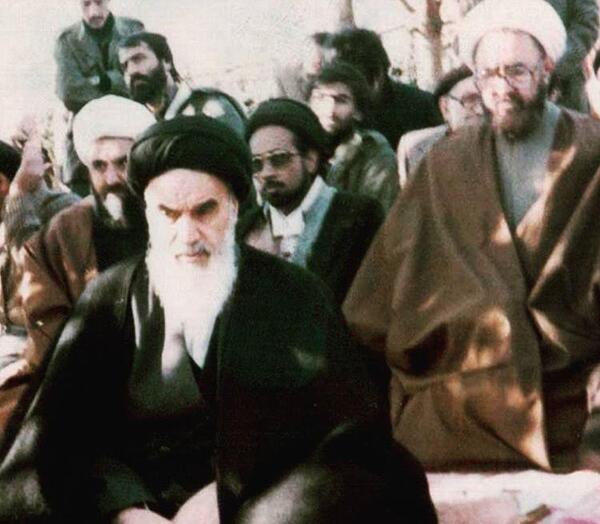 عکس خمینی پاریس