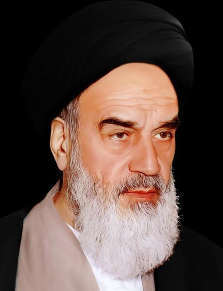 عکس خمینی پاریس