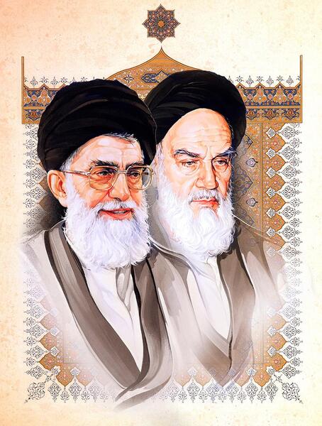 عکس خمینی پاریس