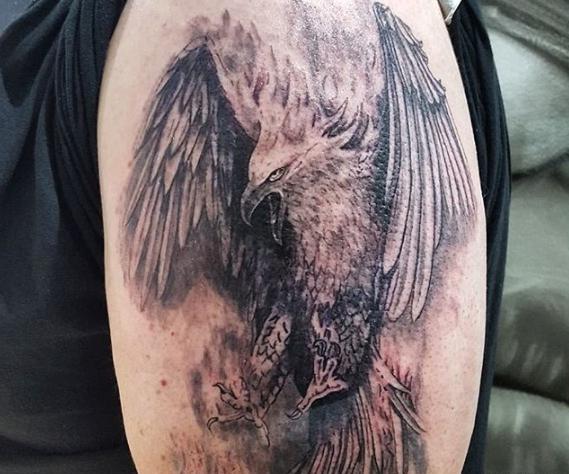 عکس طرح تاتو مردانه موقت