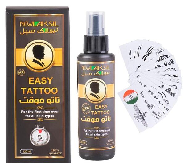 عکس طرح تاتو مردانه موقت
