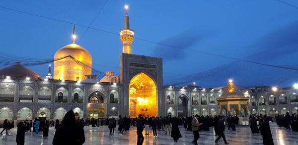 عکس حرم امام رضا محرم ۱۴۰۱