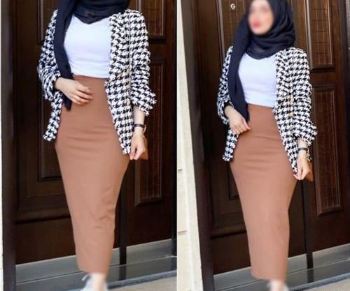 عکس دامن ساده