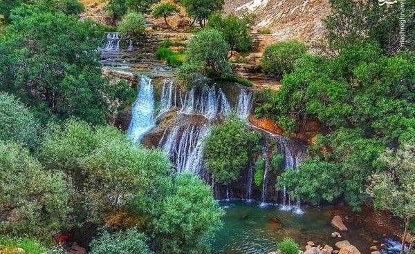 عکس جاده خرم اباد