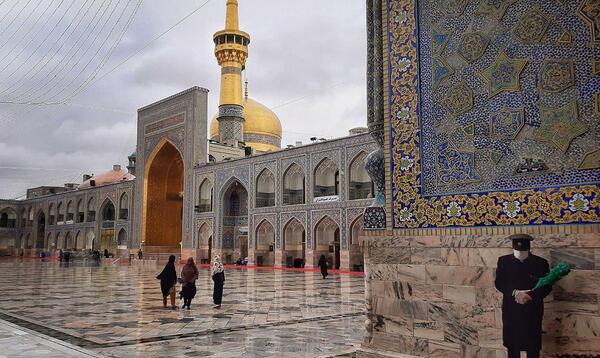 عکس حرم امام رضا روز