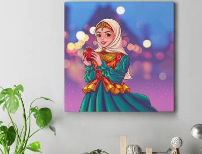 عکس نوشته کارتونی سلام