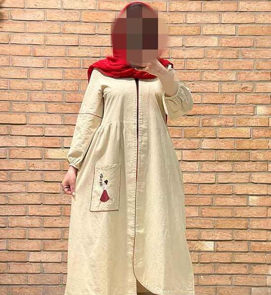 عکس مانتو بلند کلوش