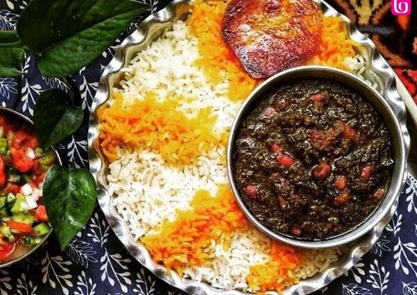 عکس با کیفیت قورمه سبزی