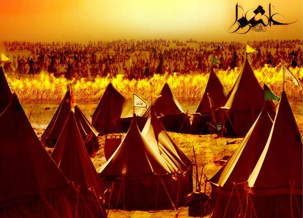 عکس امام حسین جن