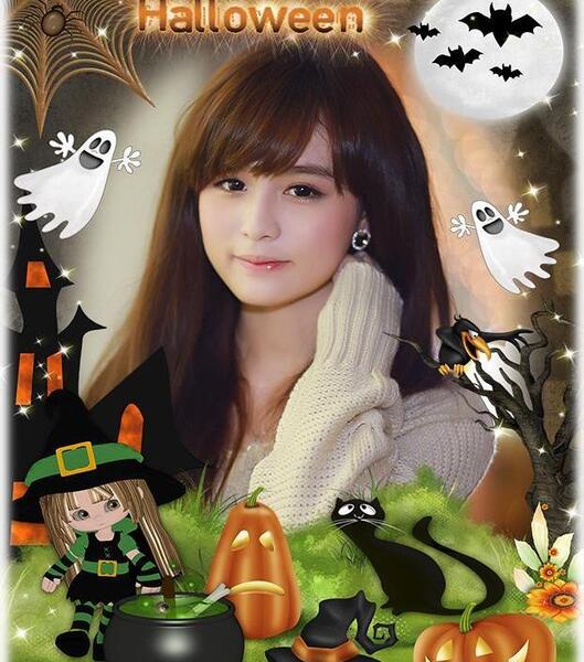 قاب عکس هالووین
