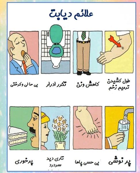 عکس در مورد دیابت