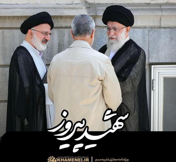 عکس حاج قاسم و یاران
