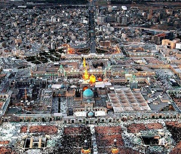 عکس نوشته حرم امام رضا پروفایل