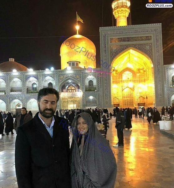 عکس نوشته حرم امام رضا پروفایل