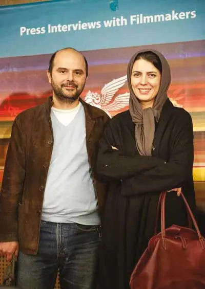عکس لیلا حاتمی و همسر وفرزندانش