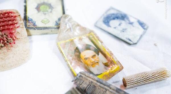 عکس اسکلت شهید گمنام