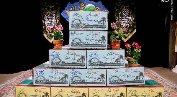 عکس اسکلت شهید گمنام