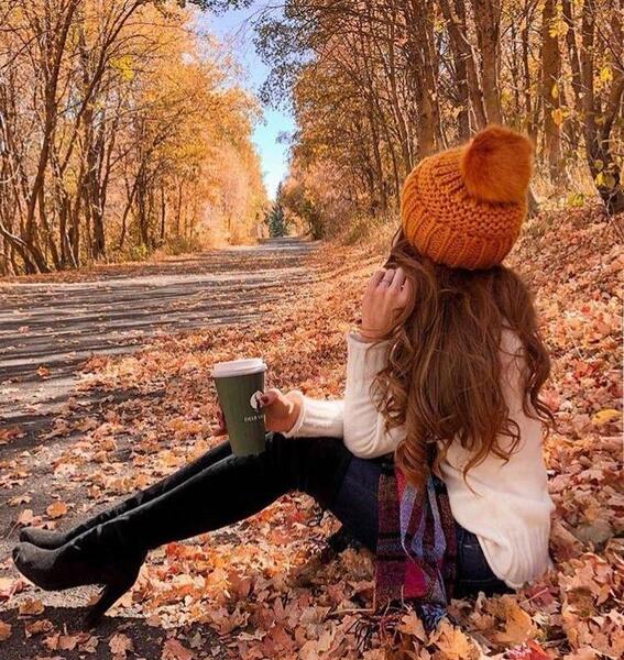عکس پاییزی دخترانه هنری