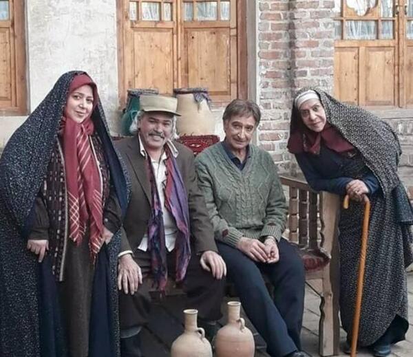 عکس بازیگر نقش بی بی در متهم گریخت