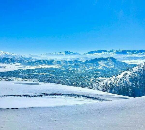 عکس زمستان مریوان