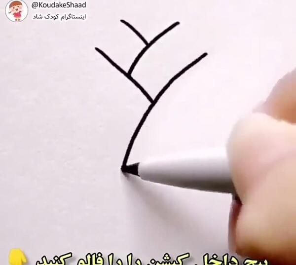 عکس نقاشی گل جالب