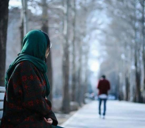 عکس نوشته لحظه جدایی