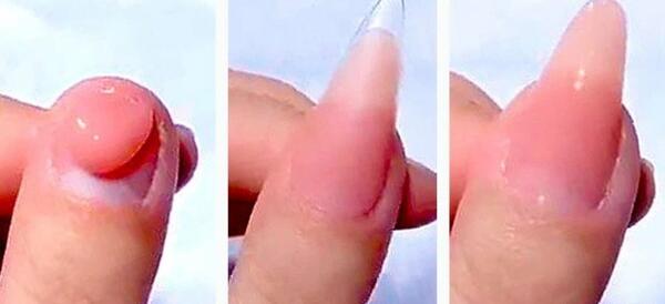 عکس ژلیش ناخن بلند