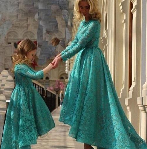 عکس لباس مجلسی دخترانه ست خواهرانه
