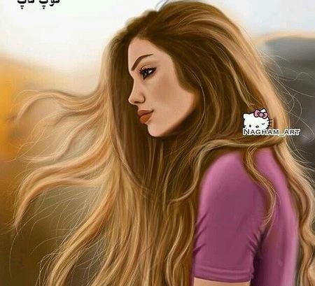 عکس پروفایل جدید دخترونه کارتونی و فانتزی