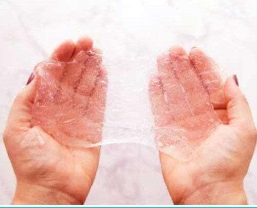 عکس اسلایم شفاف بی رنگ