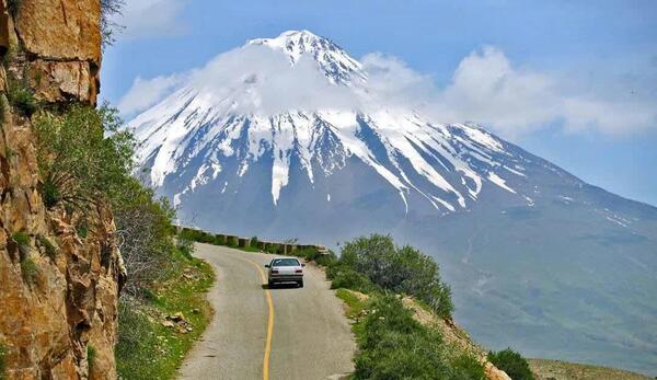 عکس جاده رشت قزوین