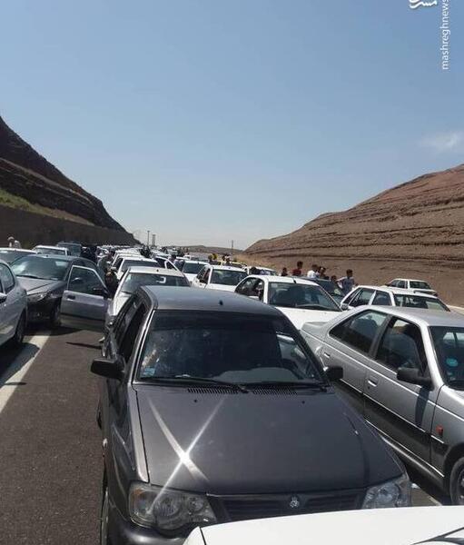 عکس جاده رشت قزوین