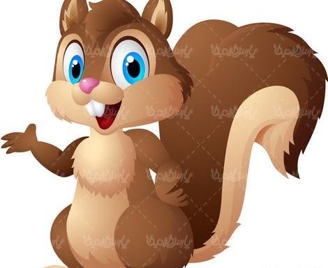 عکس کارتونی سنجاب