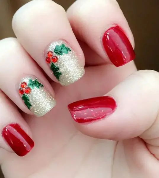 عکس لاک قرمز اکلیلی