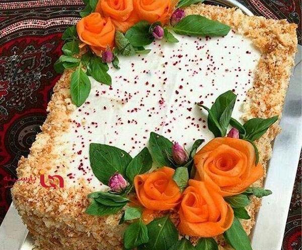 عکس کیک مرغ