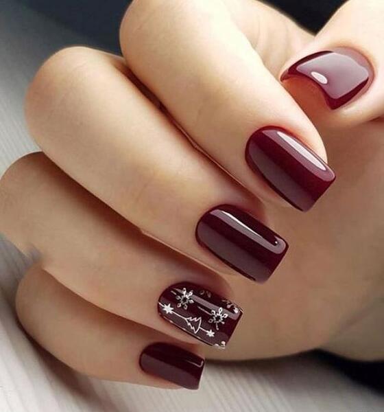 عکس مدل ناخن عروس زرشکی