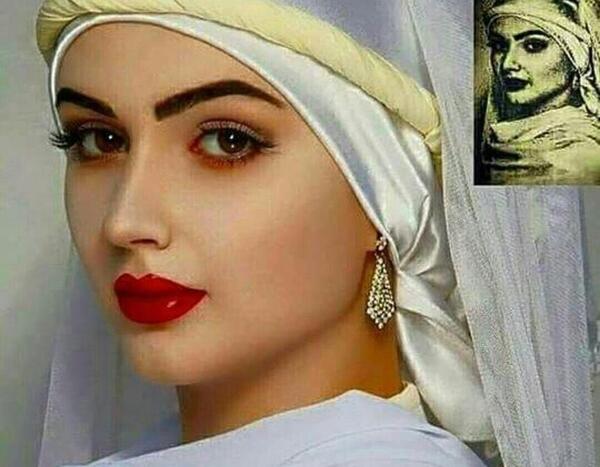 عکس زلیخا و شوهر واقعیش