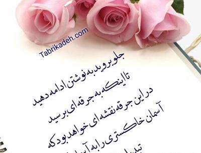 عکس نوشته از کتاب جز از کل