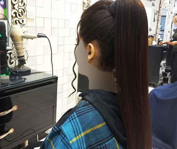 عکس مدل مو دم اسبی