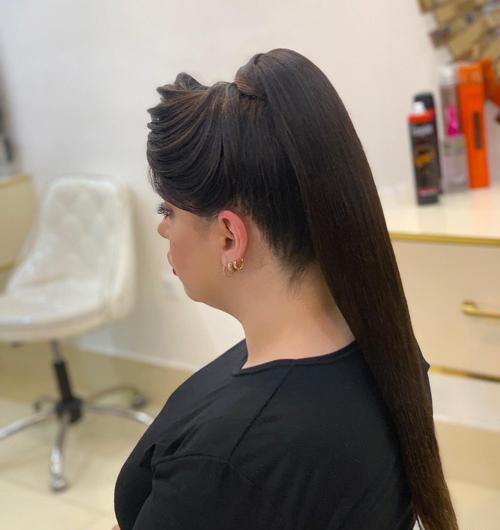 عکس مدل مو دم اسبی