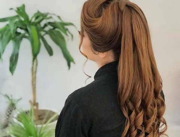 عکس مدل مو دم اسبی