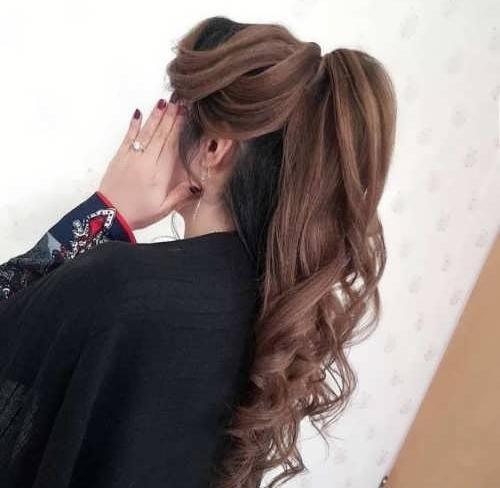 عکس مدل مو دم اسبی