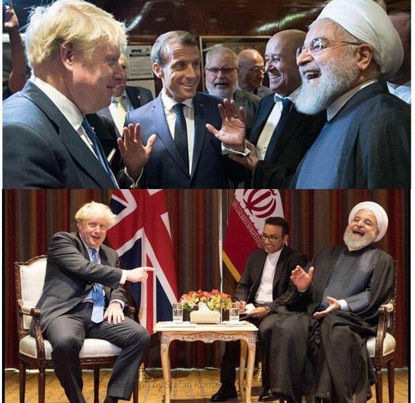 عکس خنده روحانی
