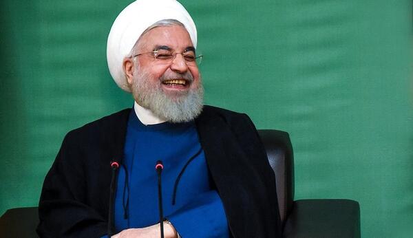 عکس خنده روحانی