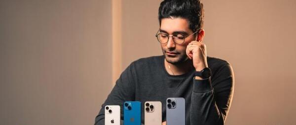 عکس رنگ های گوشی ایفون ۱۳