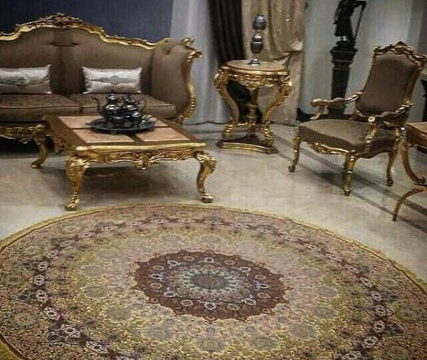 عکس فرش گرد