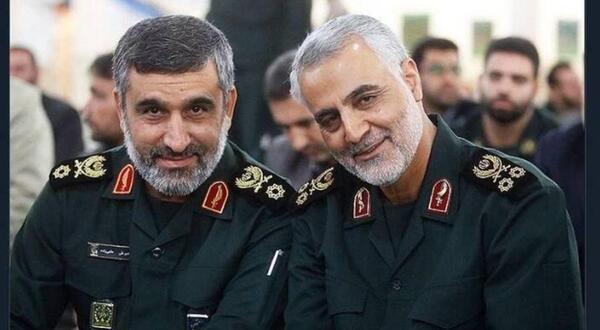 عکس سردار سلیمانی هنگام ترور