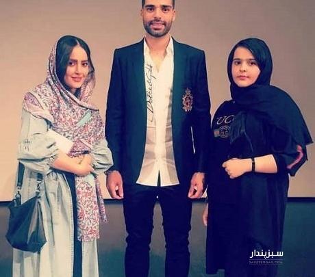 عکس مهدی طارمی با همسرش
