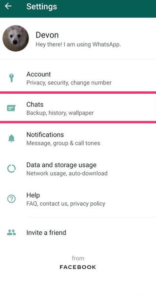عکس های حذف شده واتساپ